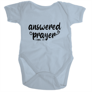 Answered Prayer - Organic Baby Romper Onesie