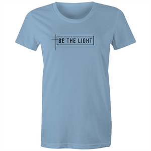 Be The Light - Women's Maple Tee